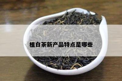 植白茶新产品特点是哪些