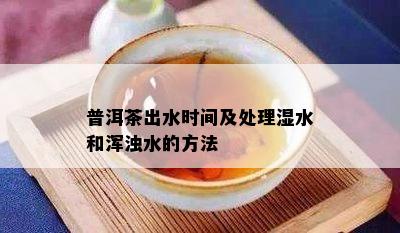 普洱茶出水时间及处理湿水和浑浊水的方法