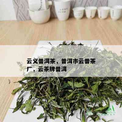 云义普洱茶，普洱市云普茶厂，云茶牌普洱