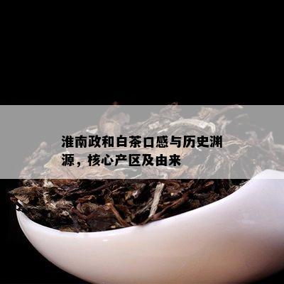 淮南政和白茶口感与历史渊源，核心产区及由来