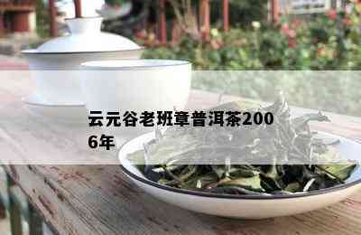 云元谷老班章普洱茶2006年