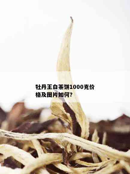 牡丹王白茶饼1000克价格及图片如何?