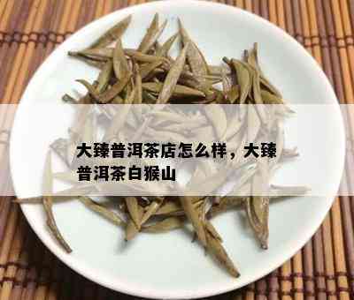 大臻普洱茶店怎么样，大臻普洱茶白猴山