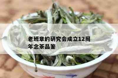 老班章的研究会成立12周年念茶品鉴