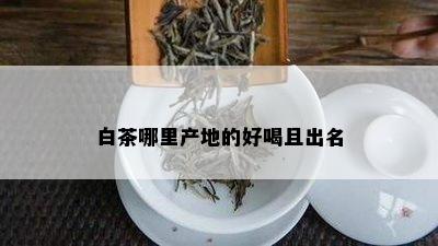 白茶哪里产地的好喝且出名