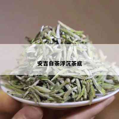 安吉白茶浮沉茶底