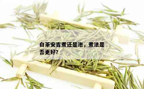 白茶安吉煮还是泡，煮法是否更好？