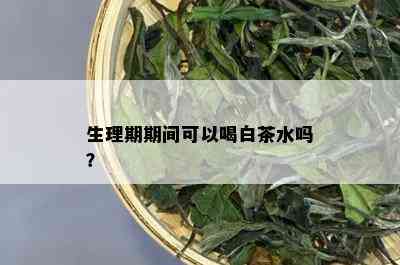 生理期期间可以喝白茶水吗？