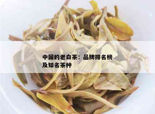 中国的老白茶：品牌排名榜及知名茶种