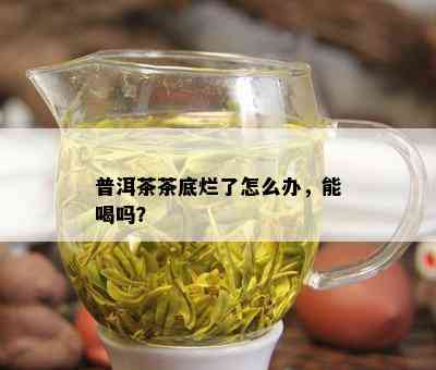 普洱茶茶底烂了怎么办，能喝吗？