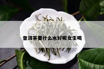 普洱茶要什么水好呢女生喝