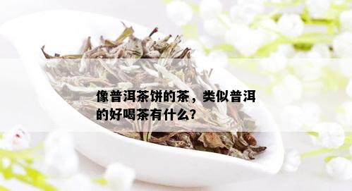 像普洱茶饼的茶，类似普洱的好喝茶有什么？