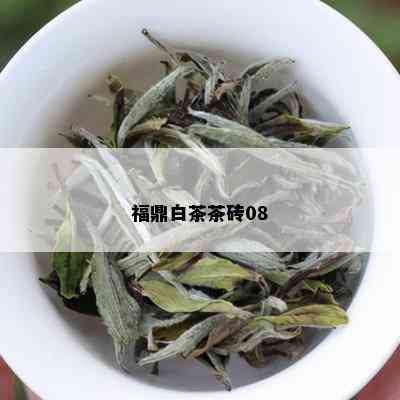 福鼎白茶茶砖08