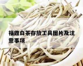 福鼎白茶存放工具图片及注意事项