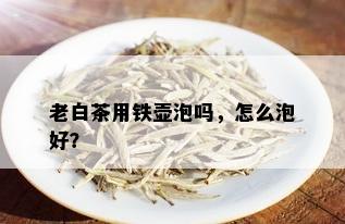 老白茶用铁壶泡吗，怎么泡好？