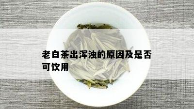 老白茶出浑浊的原因及是否可饮用