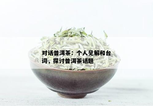 对话普洱茶：个人见解和台词，探讨普洱茶话题