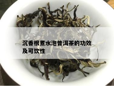 沉香根煮水泡普洱茶的功效及可饮性