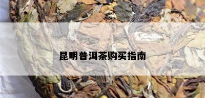 昆明普洱茶购买指南