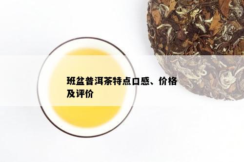 班盆普洱茶特点口感、价格及评价