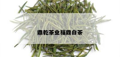 鼎乾茶业福鼎白茶