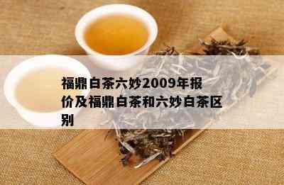 福鼎白茶六妙2009年报价及福鼎白茶和六妙白茶区别