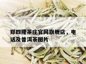 郑四隆茶庄官网旗舰店，电话及普洱茶图片