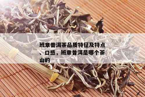 班章普洱茶品质特征及特点、口感，班章普洱是哪个茶山的