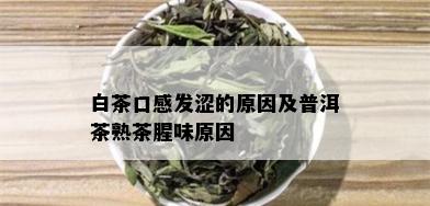 白茶口感发涩的原因及普洱茶熟茶腥味原因