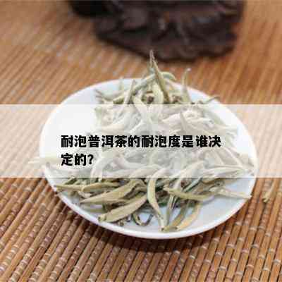 耐泡普洱茶的耐泡度是谁决定的？