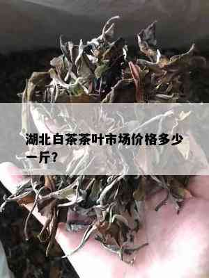 湖北白茶茶叶市场价格多少一斤？