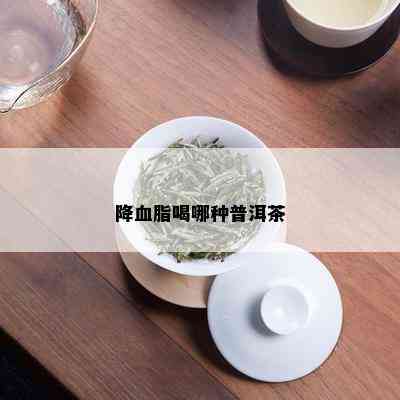 降血脂喝哪种普洱茶