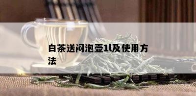 白茶送闷泡壶1l及使用方法