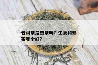 普洱茶是熟茶吗？生茶和熟茶哪个好？