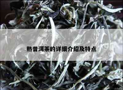 熟普洱茶的详细介绍及特点