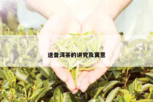 送普洱茶的讲究及寓意