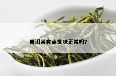 普洱茶有点臭味正常吗？