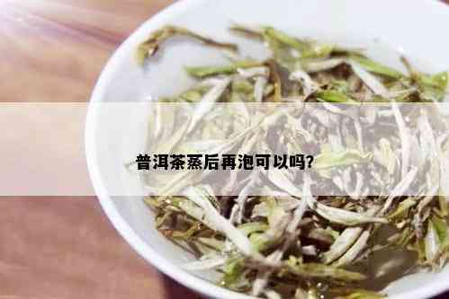 普洱茶蒸后再泡可以吗？