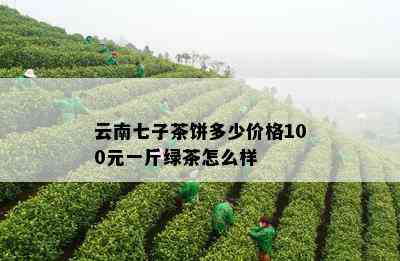 云南七子茶饼多少价格100元一斤绿茶怎么样