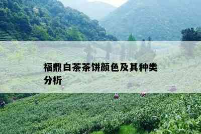 福鼎白茶茶饼颜色及其种类分析