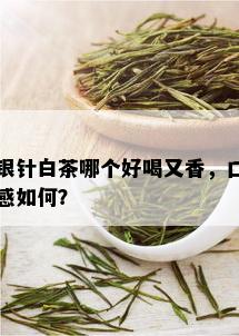 银针白茶哪个好喝又香，口感如何？