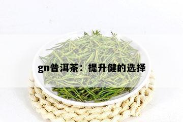 gn普洱茶：提升健的选择