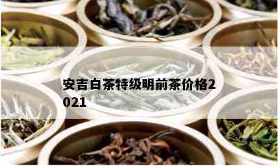 安吉白茶特级明前茶价格2021