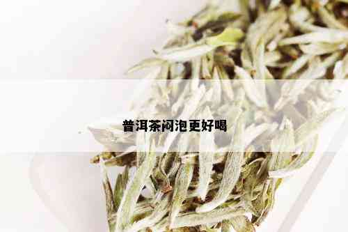 普洱茶闷泡更好喝