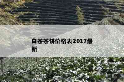 白茶茶饼价格表2017最新