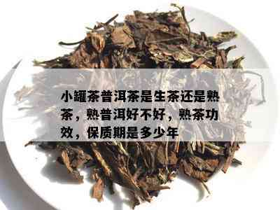 小罐茶普洱茶是生茶还是熟茶，熟普洱好不好，熟茶功效，保质期是多少年