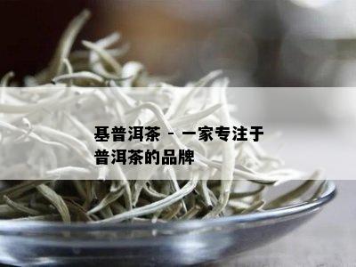 基普洱茶 - 一家专注于普洱茶的品牌