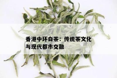 香港中环白茶：传统茶文化与现代都市交融