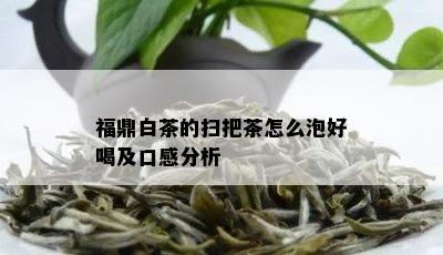 福鼎白茶的扫把茶怎么泡好喝及口感分析