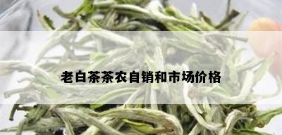 老白茶茶农自销和市场价格